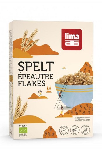 Lima Spelt flakes bio (375 Gram)