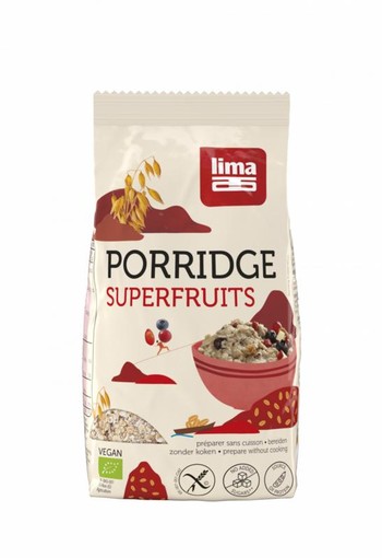 Lima Porridge express superfruits bio (350 Gram)