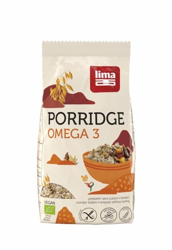 Lima Porridge express omega 3 bio (350 Gram)