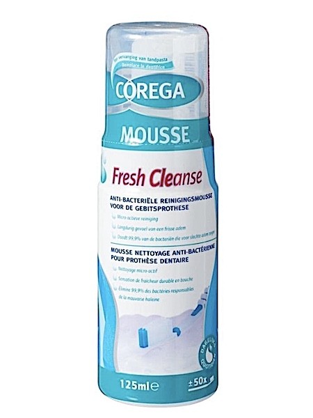 Corega Fresh Cleanse Reinigingsmousse 125ml