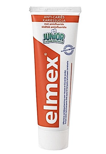 Elmex Junior 5-12 jaar Tandpasta 75ml