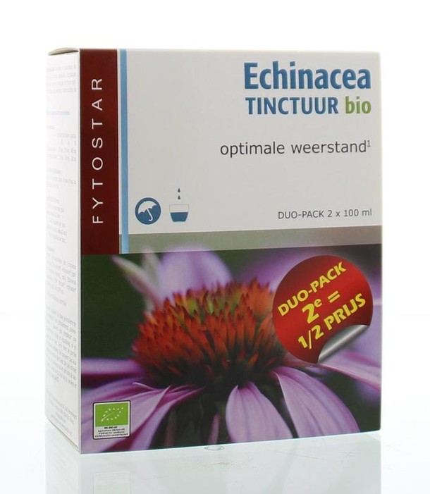 Fytostar Echinacea druppel 100 ml bio (2 Stuks)