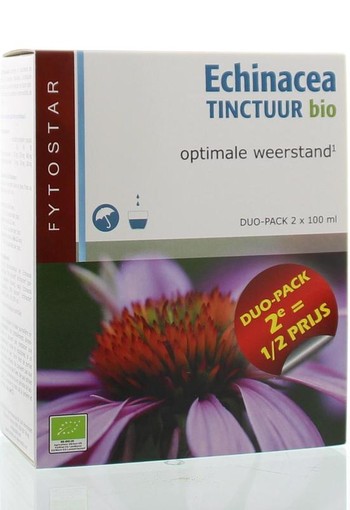 Fytostar Echinacea druppel 100 ml bio (2 Stuks)