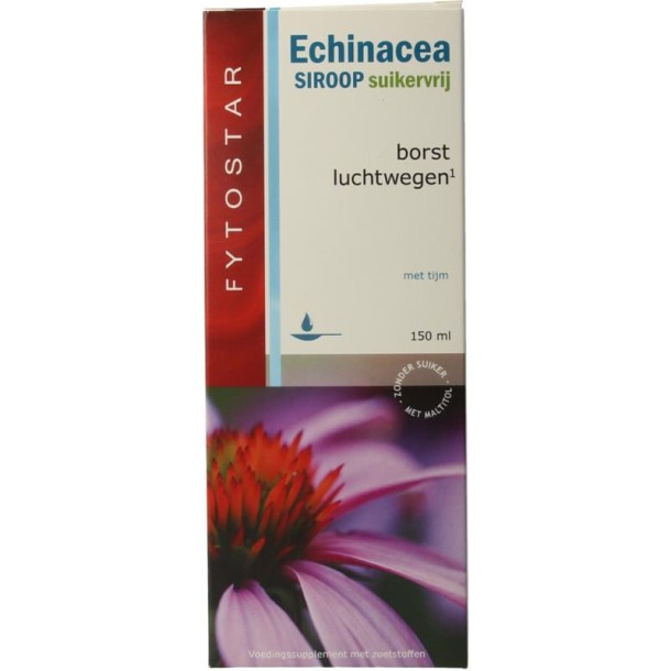 Fytostar Echinaea siroop suikervrij (150 Milliliter)