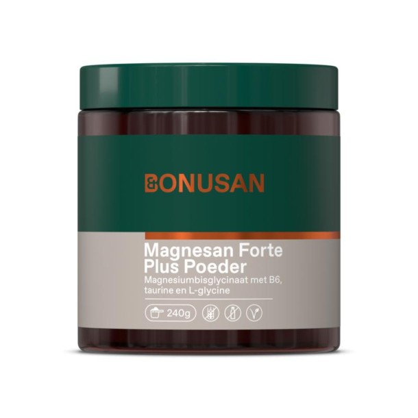 Bonusan Magnesan forte plus poeder (240 Gram)