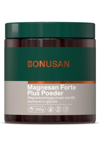 Bonusan Magnesan forte plus poeder (240 Gram)