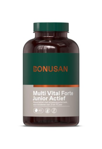 Bonusan Multi vital forte junior actief (90 Kauwtabletten)
