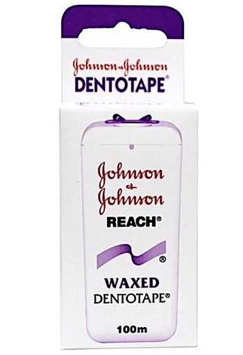 Johnson & Johnson Reach Waxed Dentotape - 100 m - Flosdraad