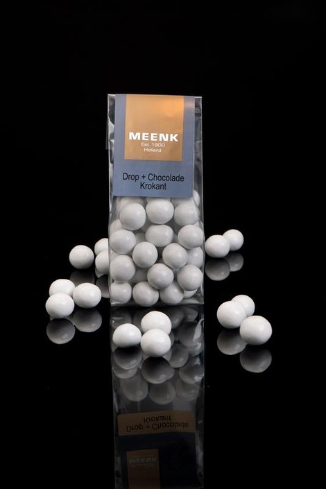 Meenk Drop + chocolade krokant (150 Gram)