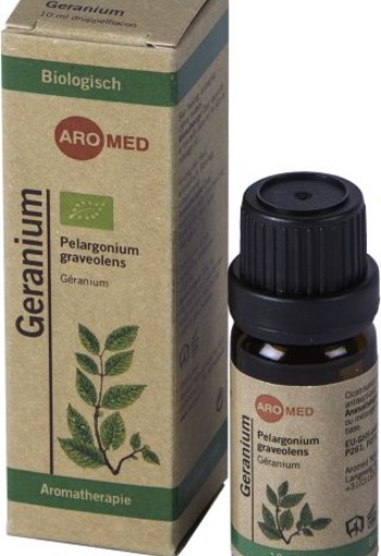 Aromed Geranium olie bio (10 Milliliter)