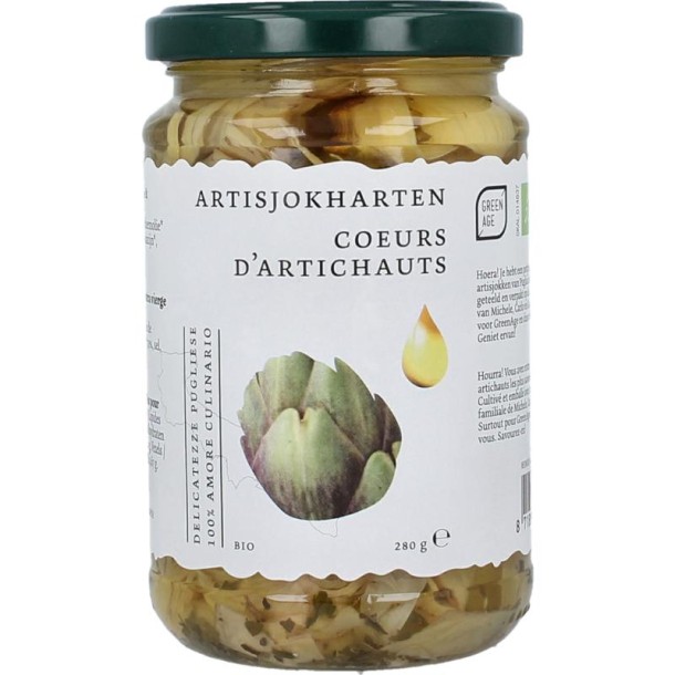 Greenage Artisjokharten bio (280 Gram)
