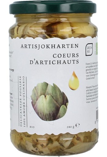 Greenage Artisjokharten bio (280 Gram)