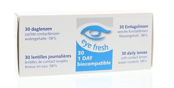 Eyefresh Daglenzen -8.00 (30 Stuks)