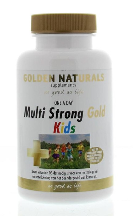 Golden Naturals Multi kids (60 Kauwtabletten)