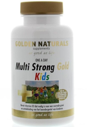 Golden Naturals Multi kids (60 Kauwtabletten)