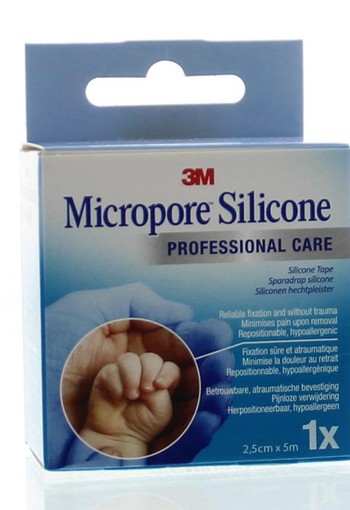 3M Micropore tape 5 x 2.5 (1 Stuks)
