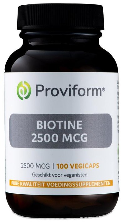 Proviform Biotine 2500mcg (100 Vegetarische capsules)