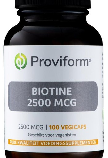 Proviform Biotine 2500 mcg (100 Vegetarische capsules)