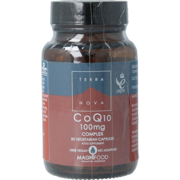 Terranova Co Q10 100mg complex (50 Vegetarische capsules)