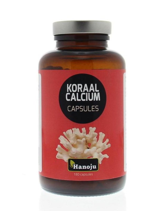 Hanoju Koraalcalcium (180 Capsules)
