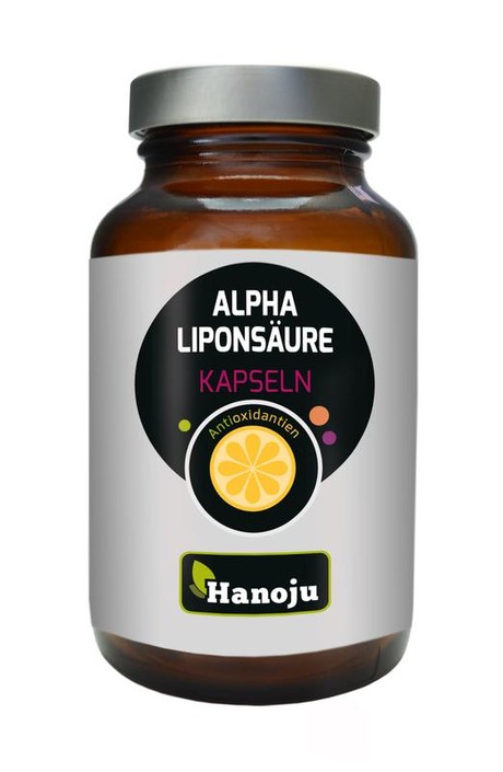 Hanoju Alfa liponzuur (180 Vegetarische capsules)