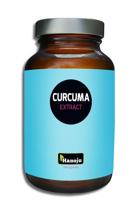 Hanoju Curcuma extract 400mg (180 Capsules)