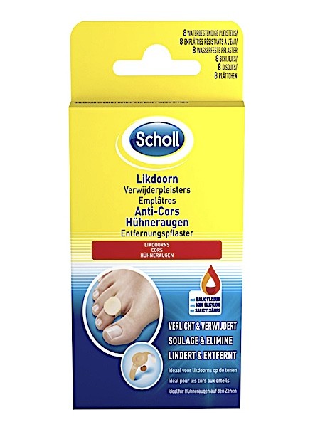 Scholl Likdoornpleisters -8 stuks