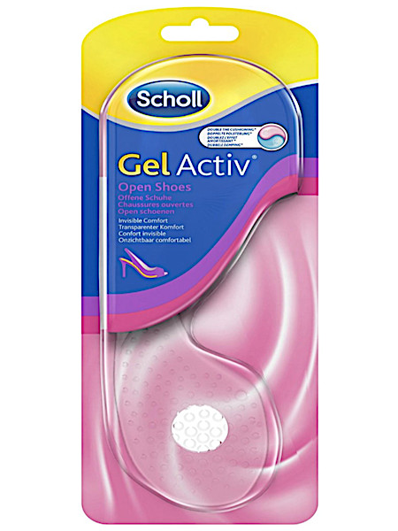 Scholl Gel Activ Inlegzolen Voor Open Schoenen - 1 paar