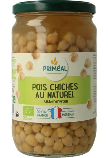 Primeal Kikkererwten conserve bio (660 Gram)