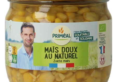 Primeal Mais conserve bio (330 Gram)