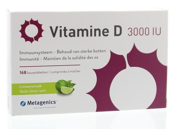 Metagenics Vitamine D 3000IU (168 Tabletten)