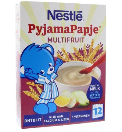 Nestle Pyjamapapje Multifruit 250g