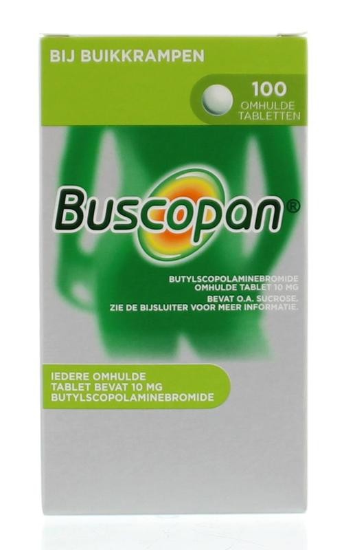 minstens oppervlakte doen alsof Buscopan Buscopan 10 mg (100 tabletten)