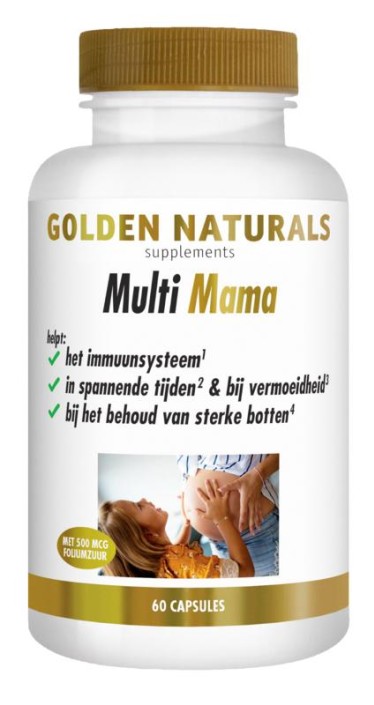 Golden Naturals Multi mama (60 Vegetarische capsules)