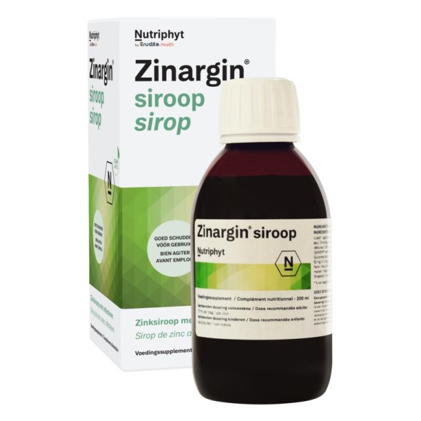 Nutriphyt Zinargin siroop (200 Milliliter)