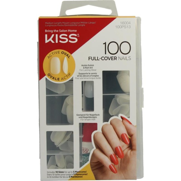 Kiss Full cover nails oval (70 Milliliter)