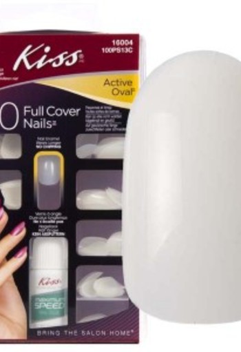 Kiss Full cover nails oval (1 Set)