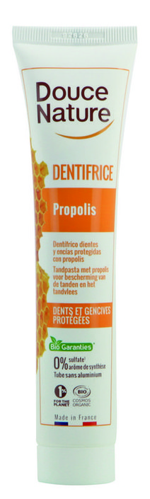 Douce Nature Tandpasta propolis muntvrij bio (75 Milliliter)