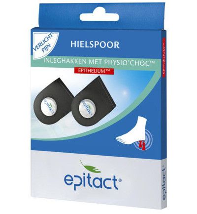Epitact Hielspoor Inleghakken Met Physio Choc 36/40 2st