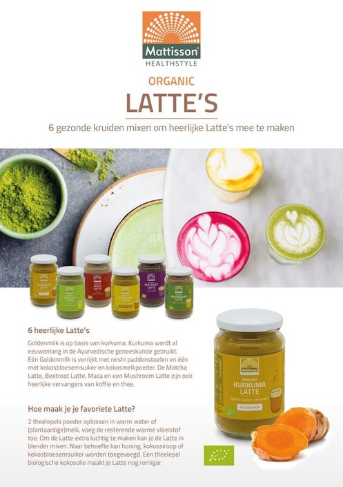 Mattisson Folder latte blend A5 (1 Stuks)