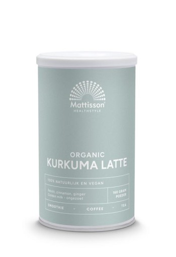 Mattisson Latte kurkuma goldenmilk reishi Ceylon kaneel bio (160 Gram)