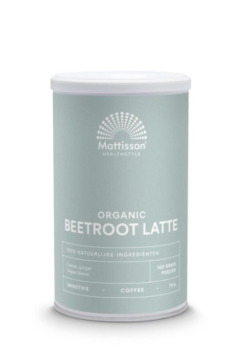 Mattisson Latte beetroot gember - cacao bio (160 Gram)