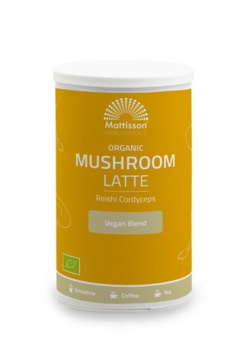 Mattisson Latte mushroom reishi - cordyceps bio (160 Gram)