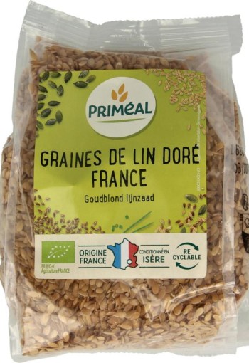 Primeal Lijnzaad goud bio (250 Gram)
