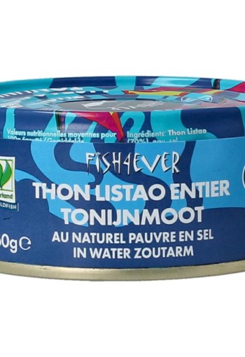 Fish 4 Ever Tonijnmoot in water (160 Gram)