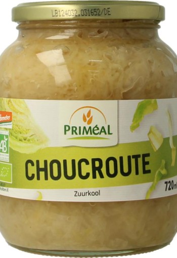 Primeal Zuurkool demeter bio (720 Milliliter)