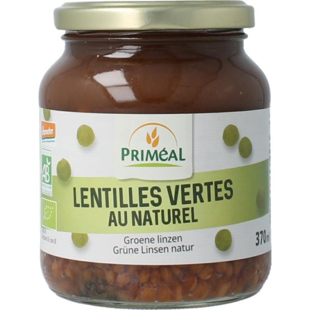 Primeal Linzen groen demeter bio (370 Milliliter)