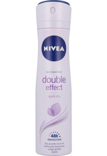 Nivea Deodorant double effect spray (150 Milliliter)