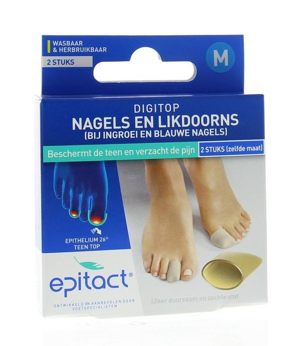 Epitact Digitop nagels en likdoorns M (2 Stuks)