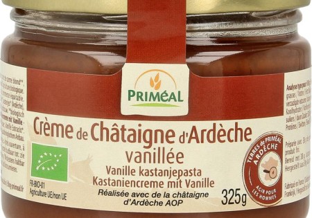 Primeal Kastanjecreme vanille bio (325 Gram)